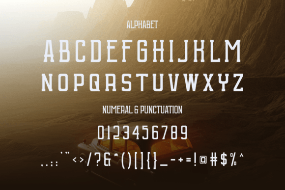 Bnackdor Font - Preview 1