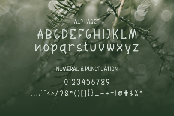 Bouncosh Font - Preview 1