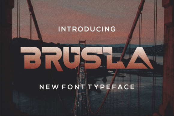 Brusla Font - Preview 1