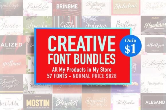Creative Font Bundles Bundle preview