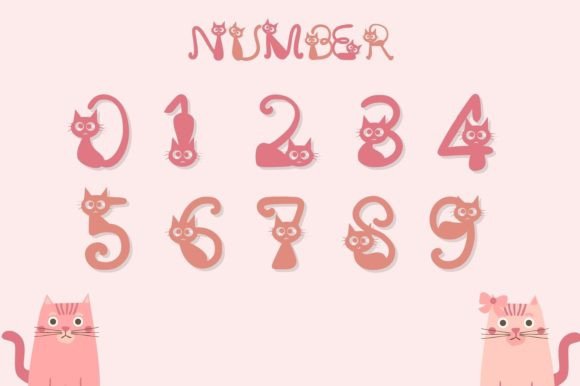 Cat Round Eyed Font - Preview 2