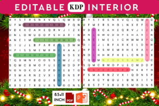 Christmas Word Search Puzzle Books VOL1 Graphic by Titania Creative ...