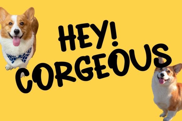 Corgi Doggie Font - Preview 1