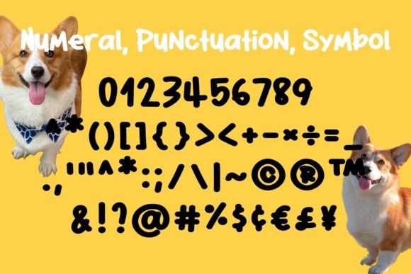 Corgi Doggie Font - Preview 3