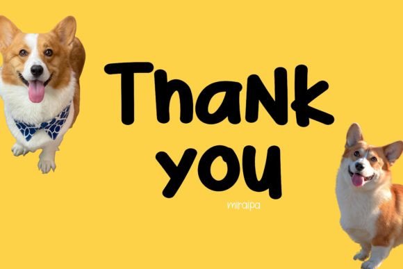 Corgi Doggie Font - Preview 4