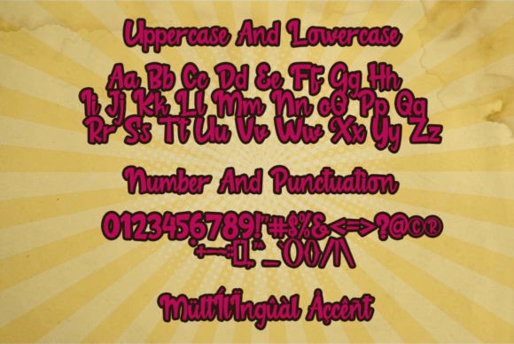 De Rotten Font - Preview 3