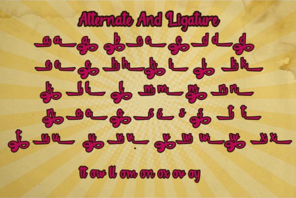 De Rotten Font - Preview 4
