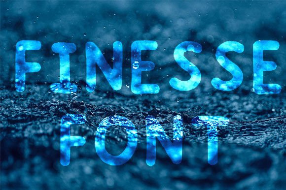 Finesse Font - Preview 1
