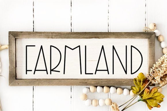 Farmstand Market Font PNG with transparent background - Preview 4