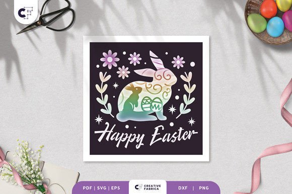 Easter 3D SVG Cut Files for Paper Crafts - Creative Fabrica