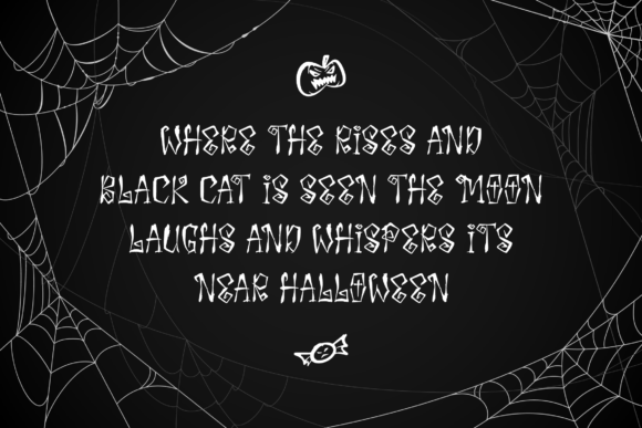 Ghosting Vampire Font PNG with transparent background - Preview 4