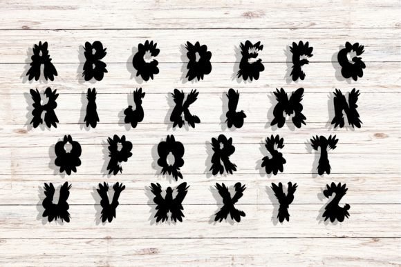 Goosebump Font PNG with transparent background - Preview 1