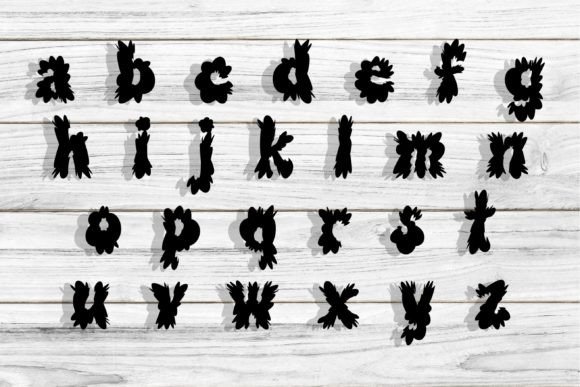 Goosebump Font PNG with transparent background - Preview 2