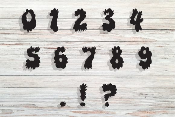 Goosebump Font PNG with transparent background - Preview 3