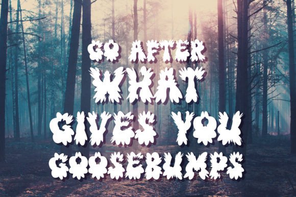 Goosebump Font - Preview 4
