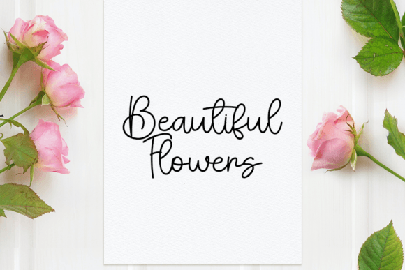 Hello Belove Font - Preview 3