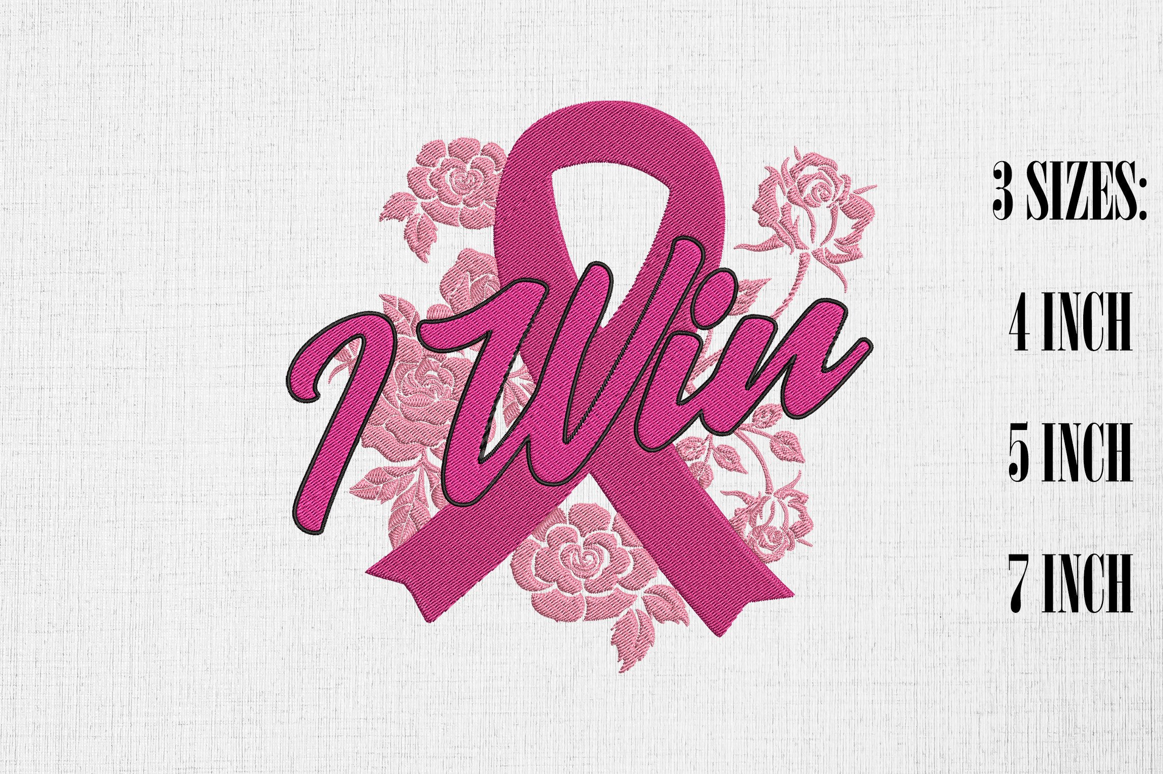 I Win Pink Ribbon Breast Cancer