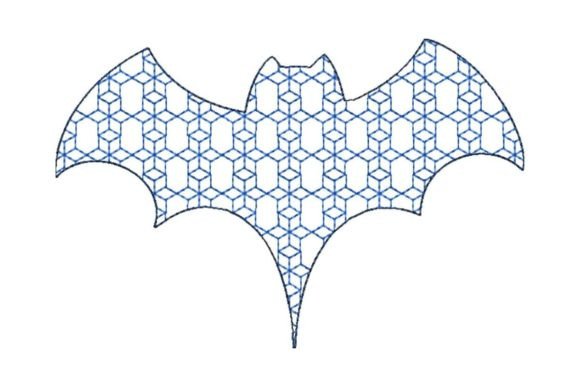 Japanese Sashiko Shape Bat
