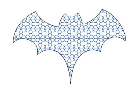 Japanese Sashiko Shape Bat