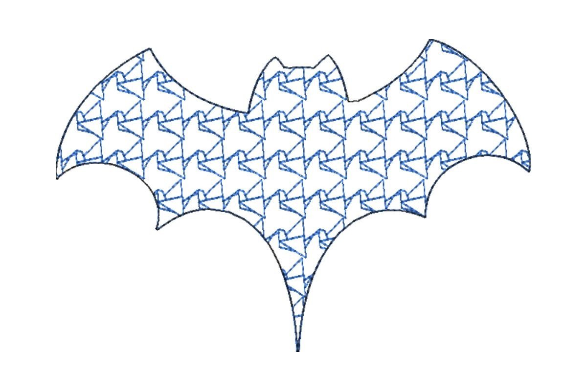 Japanese Sashiko Shape Bat
