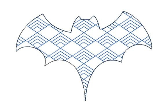 Japanese Sashiko Shape Bat