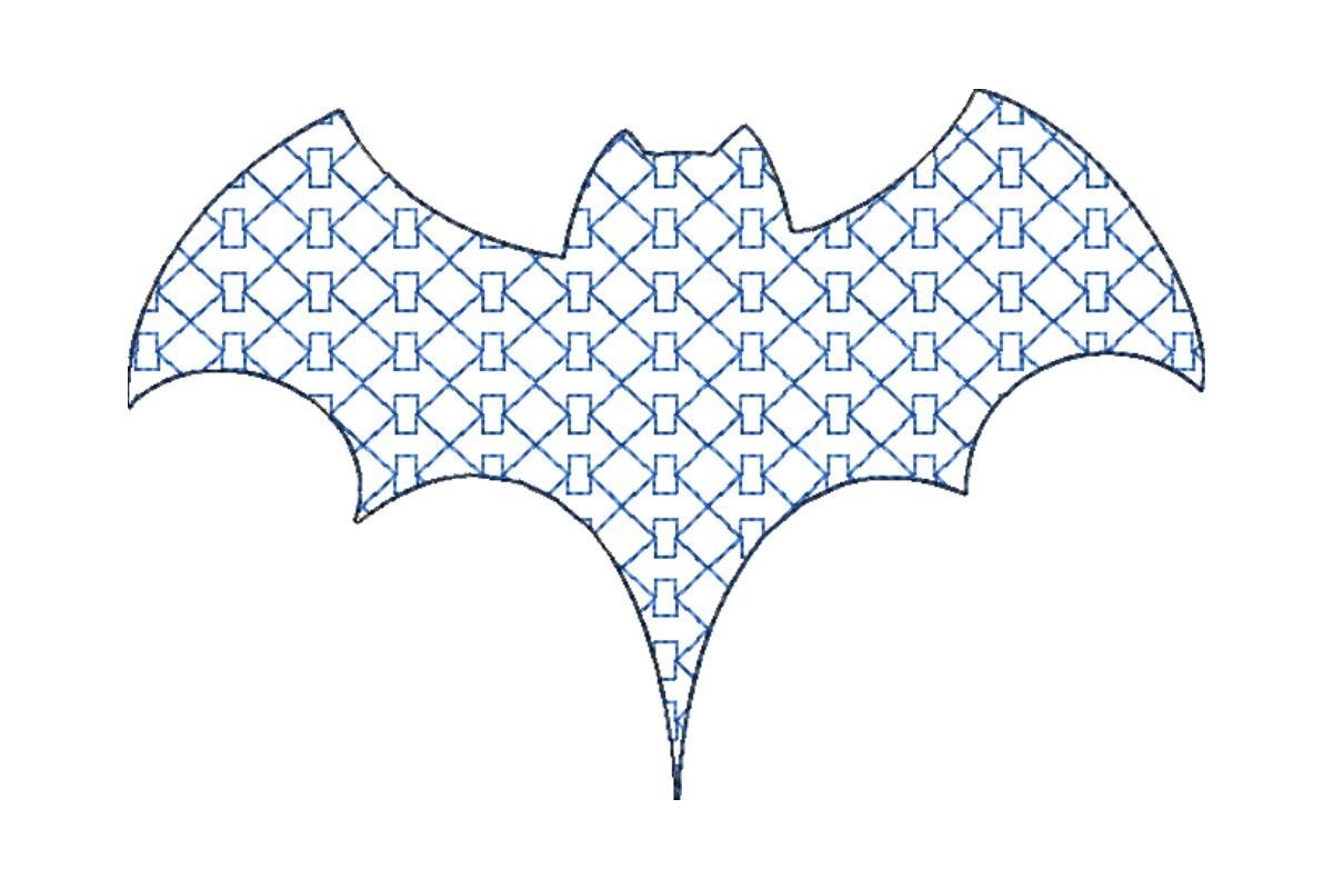 Japanese Sashiko Shape Bat