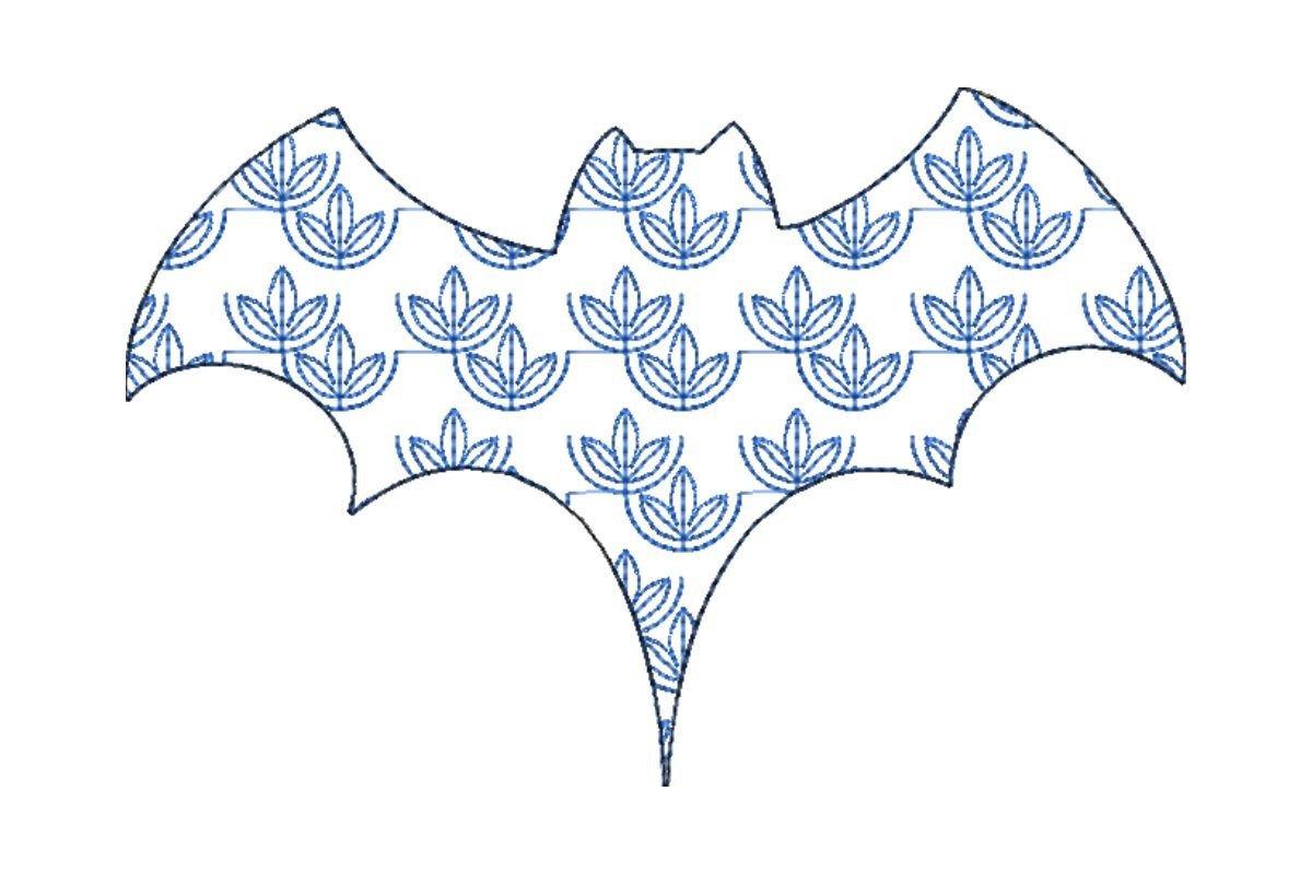 Japanese Sashiko Shape Bat