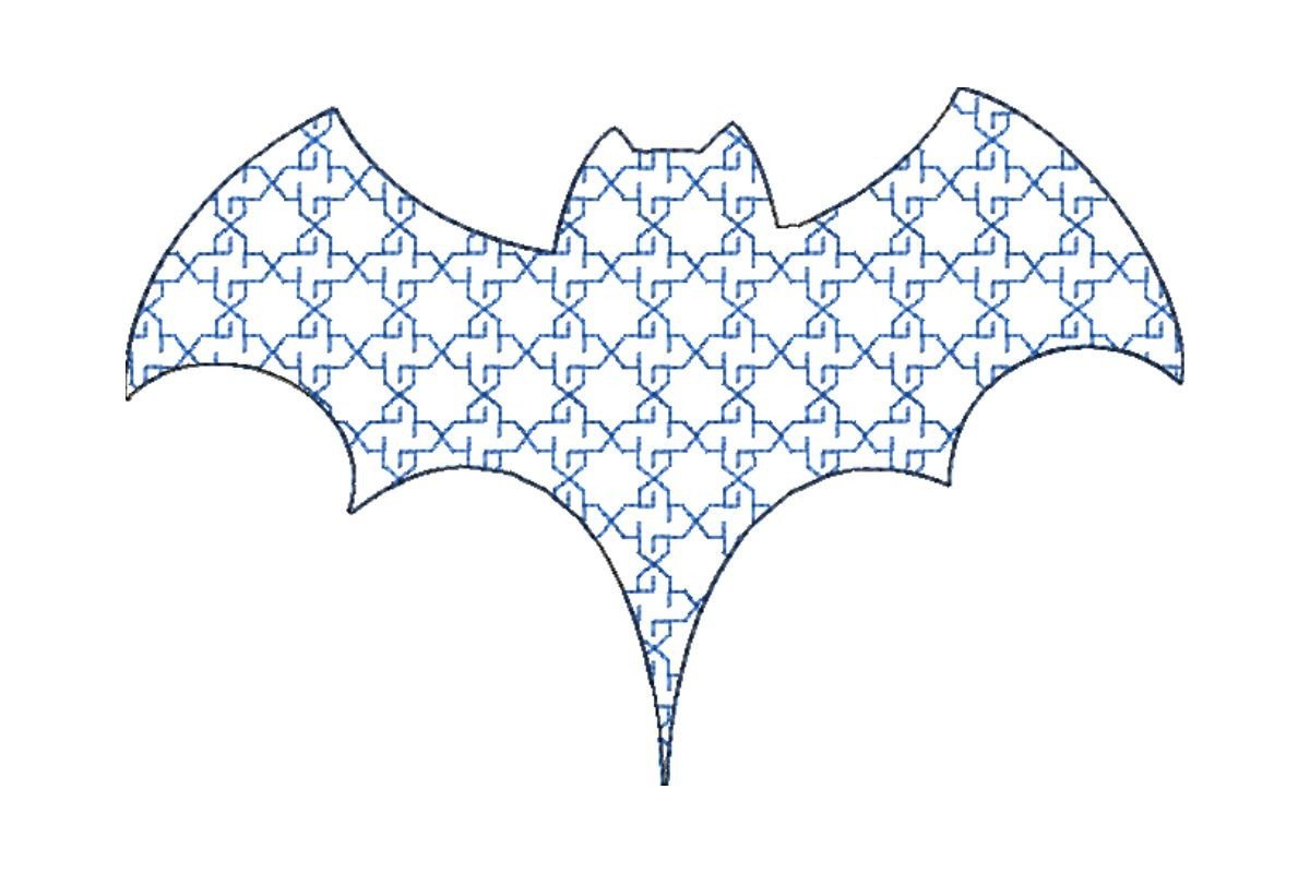 Japanese Sashiko Shape Bat