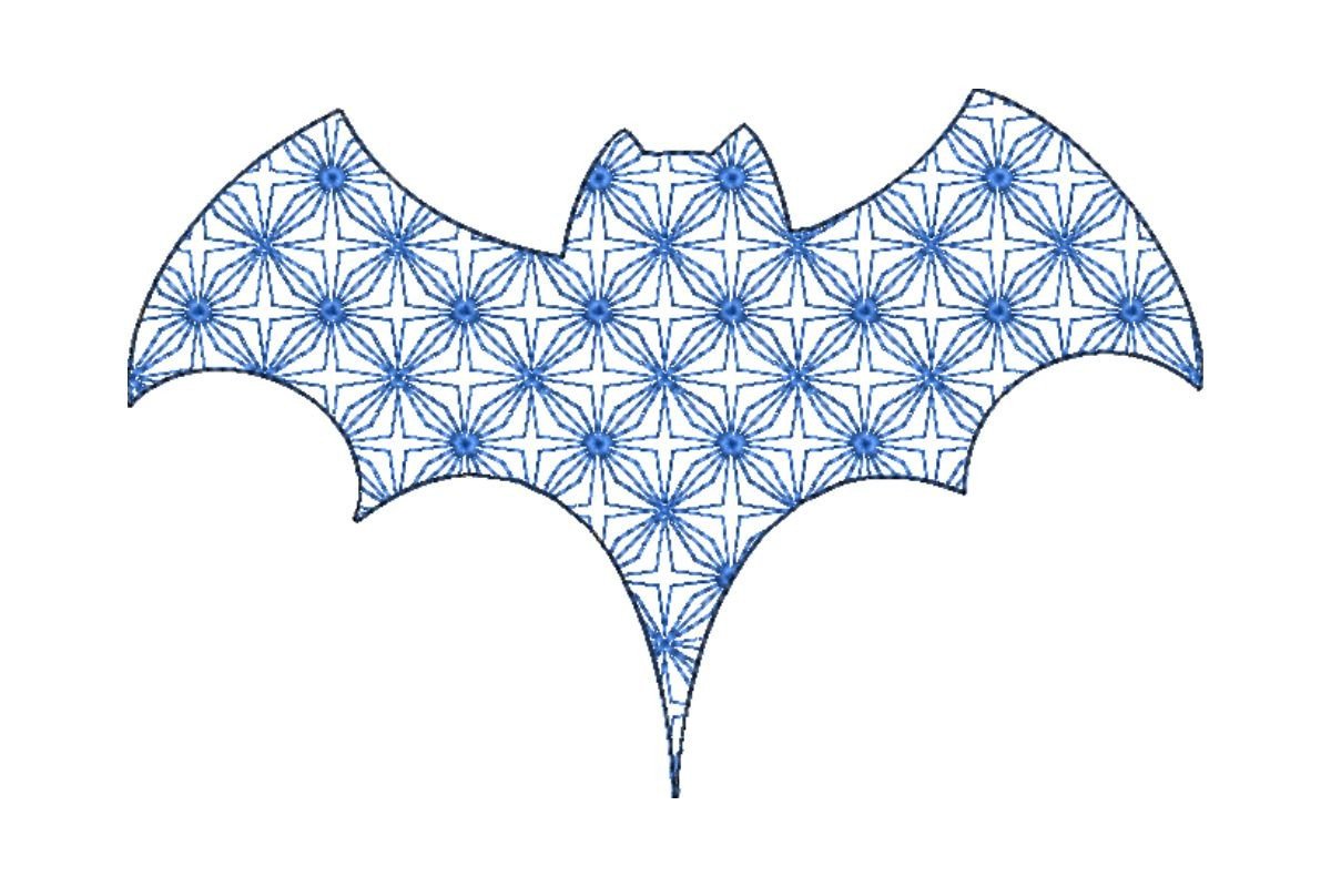 Japanese Sashiko Shape Bat