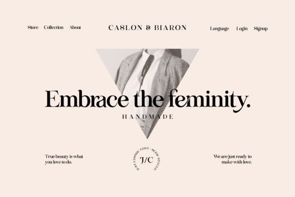 Just Cosmic Font font preview - 6