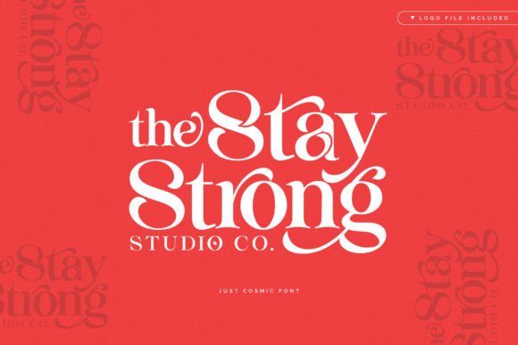 Just Cosmic Font font preview - 2