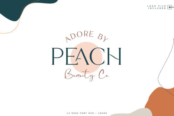 La Rosa Duo Font PNG with transparent background - Preview 5