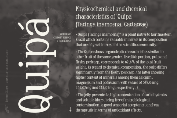 Lemon and Sage Font PNG with transparent background - Preview 3