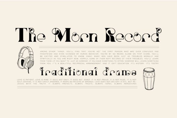 Rihey Font PNG with transparent background - Preview 5