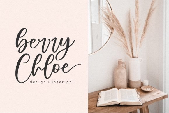 Santica Font PNG with transparent background - Preview 3