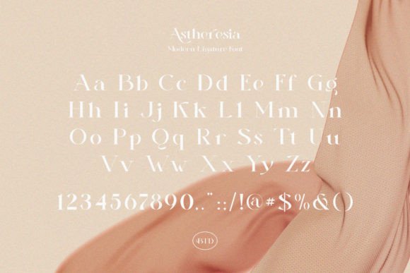 Astheresia Font - Preview 4