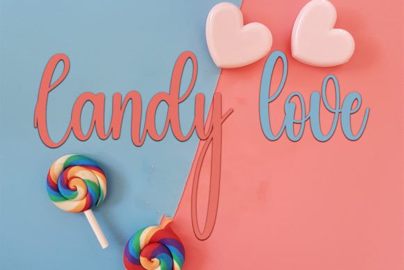 Beautiful Flower Font - Preview 3