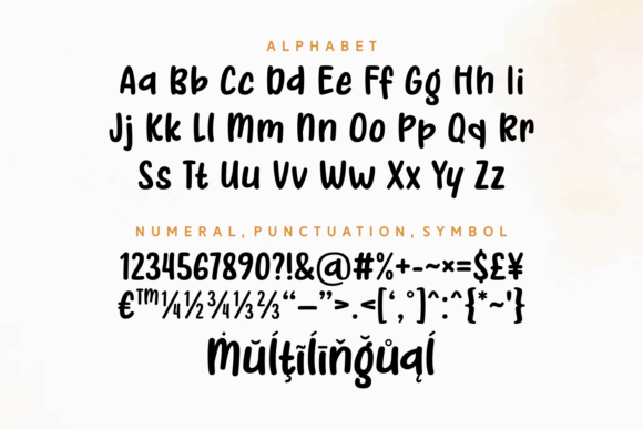Beautify Handmade Font - Preview 1