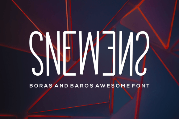 Borasandbaros Font - Preview 2