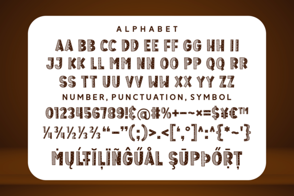 Choco Bread Font - Preview 5