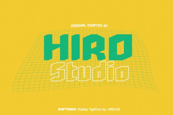 Daftones Font - Preview 3