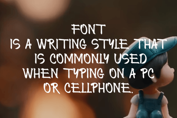 Duckface Font - Preview 4