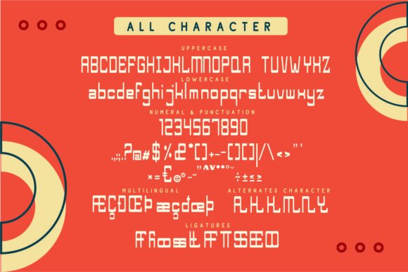 Emporium Font PNG with transparent background - Preview 5