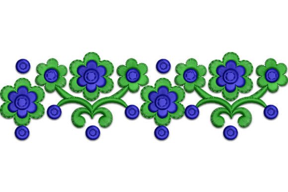 Endless Floral Border