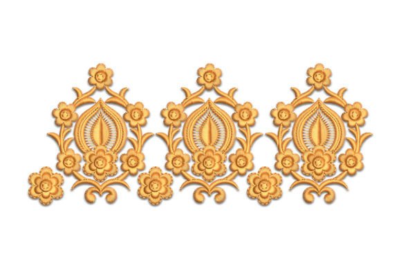 Endless Floral Border