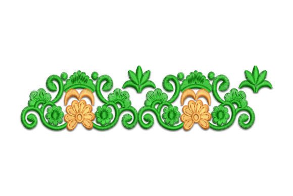 Endless Floral Border