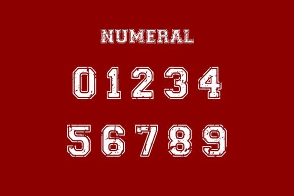 Football Grunge Font - Preview 5