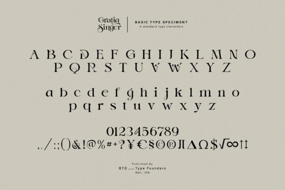 Gratia Singer Font PNG with transparent background - Preview 5