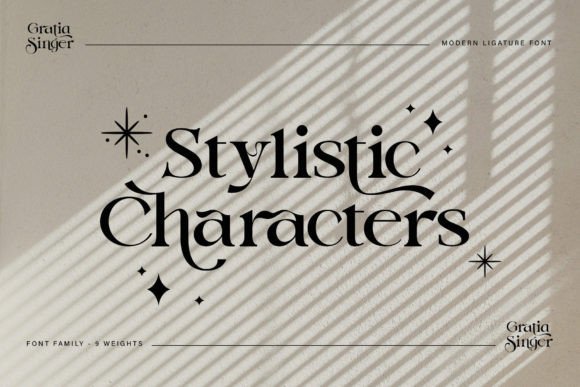 Gratia Singer Font PNG with transparent background - Preview 6