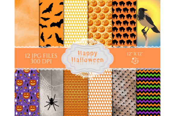 Halloween Digital Paper